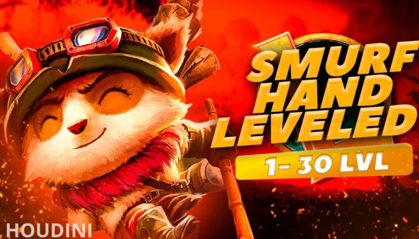 Smurf Lol Handlevel Br - Sem Ban Wave - Full Acesso