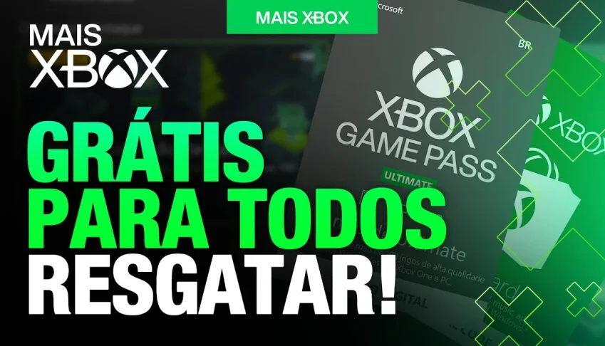 Xbox Gamepass Ultimate Consiga Gamepass De Forma Grátis!