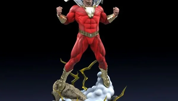 Shazam e Black Adam stl 3d