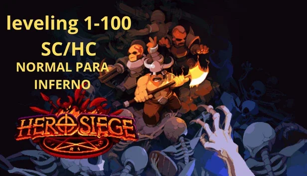 hero siege nivelamento 1-100