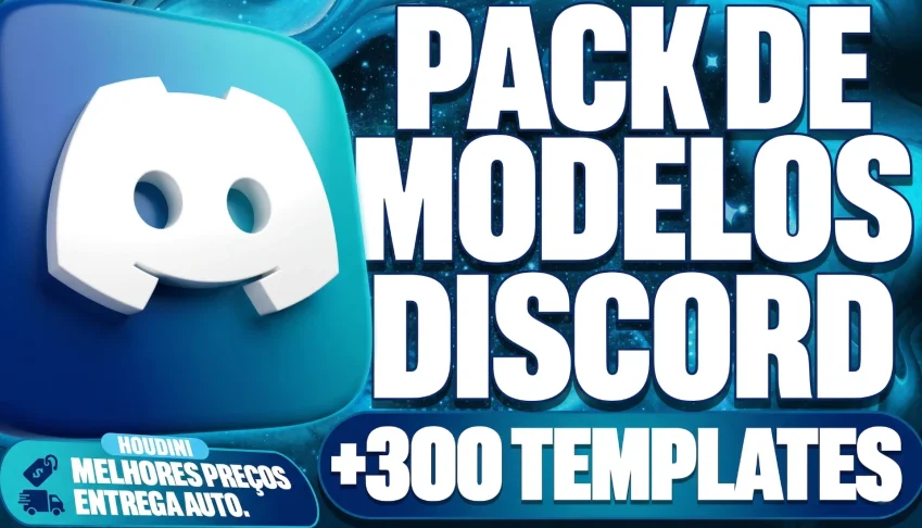 Pack Com +300 Modelos Para Servers De Discord