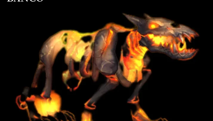 Mascote WoW - BURNING (World of warcraft - Retail) Mini