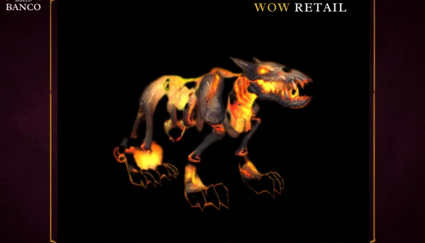 Mascote WoW - BURNING (World of warcraft - Retail) Mini