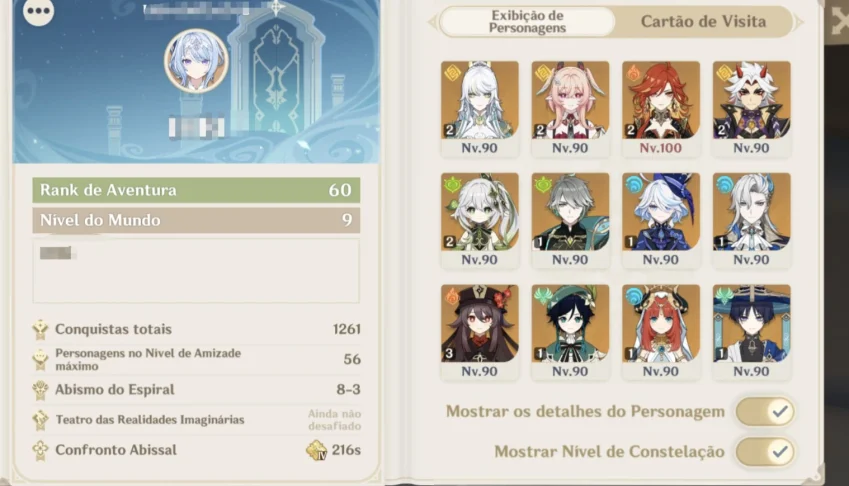 Zibai C2 + Linnea C2 + Mavuika C2 + 165 desejos+