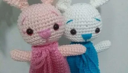 Coelhinha Amigurumi