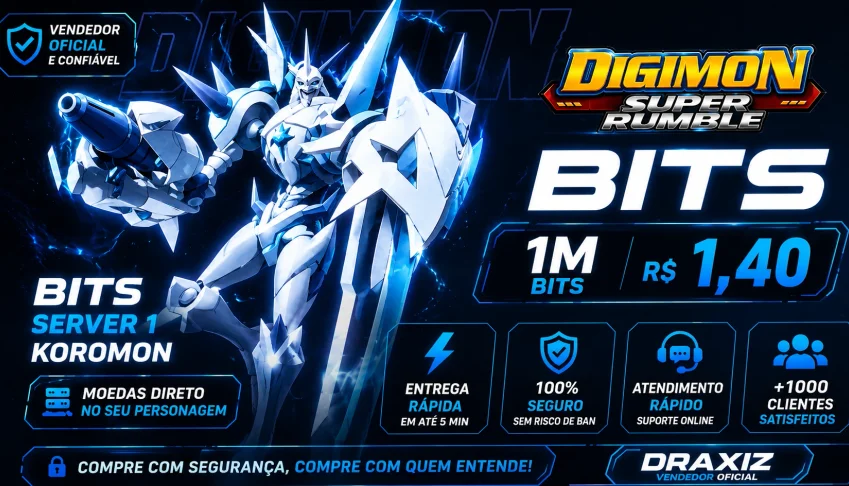 Bits Digimon Super Rumble - 1M =1,40 - Server (1) Koromon