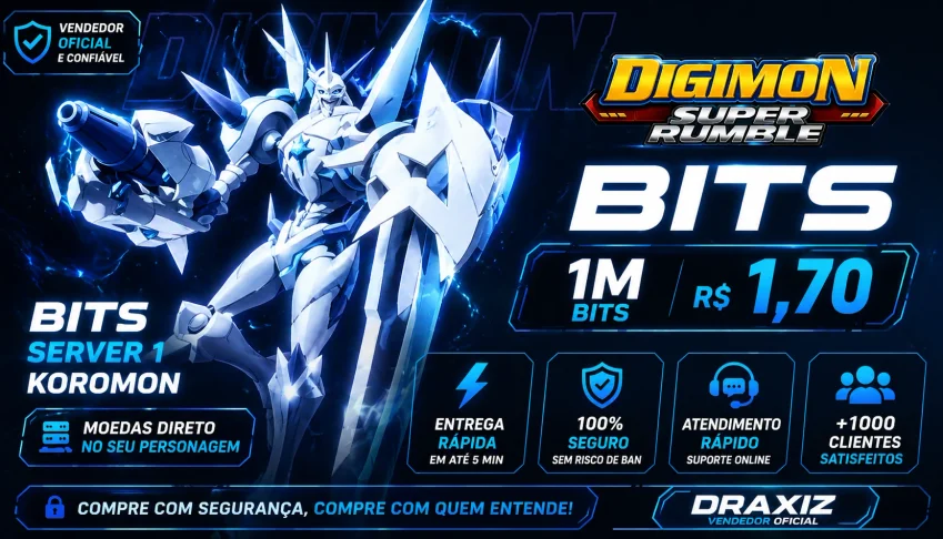 Bits Digimon Super Rumble -  1M =1,70 - Server (1) Koromon