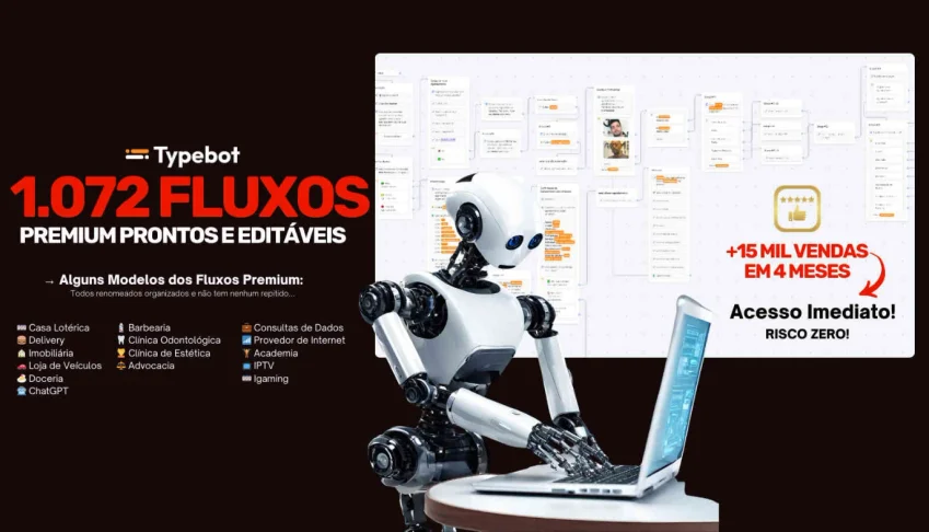 Typebot 1.072 Fluxos para Automação