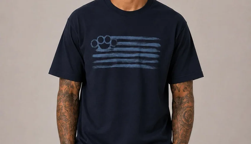 Camiseta Azul Marinho Punch