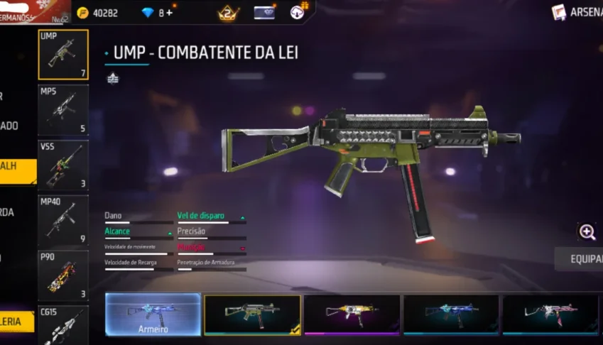 Conta rara de free fire com xm8 2+ velocidade