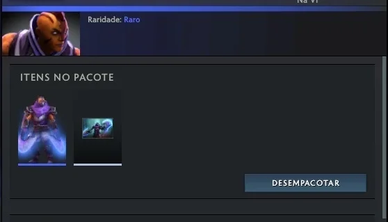 Skim personagem Dota 2 Anti-mage (Caçador de Bruxas)