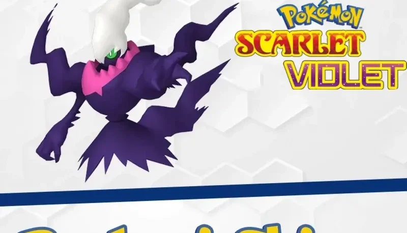 Darkrai Shiny 6IVs - Pokémon Scarlet Violet