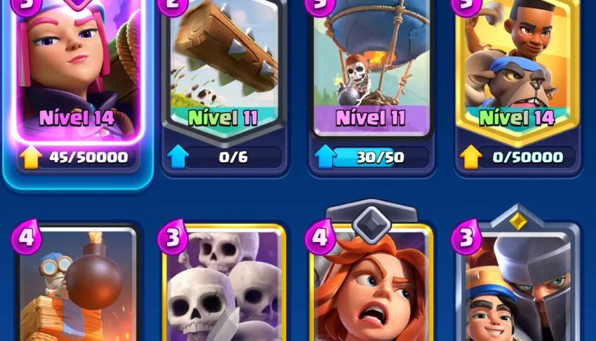 conta Clash Royale season 3