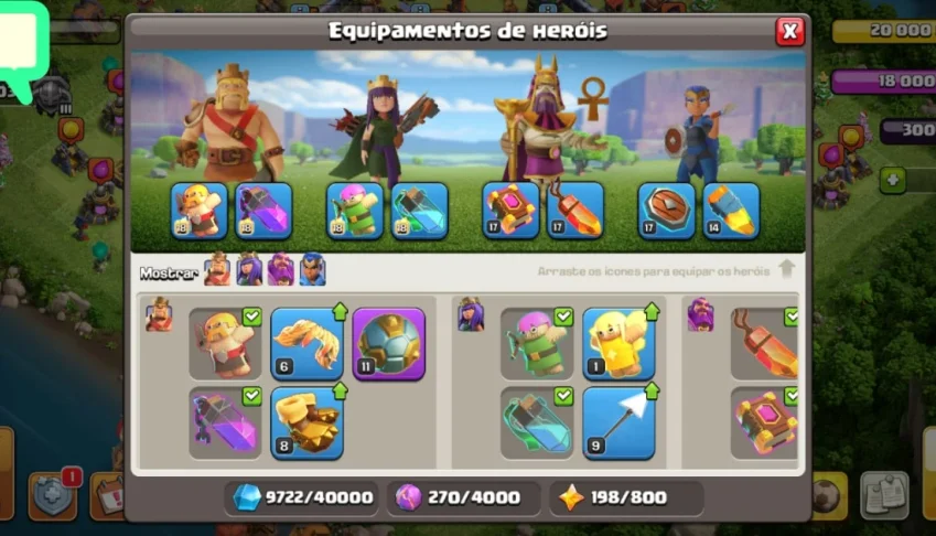 Conta cv 14 quase full