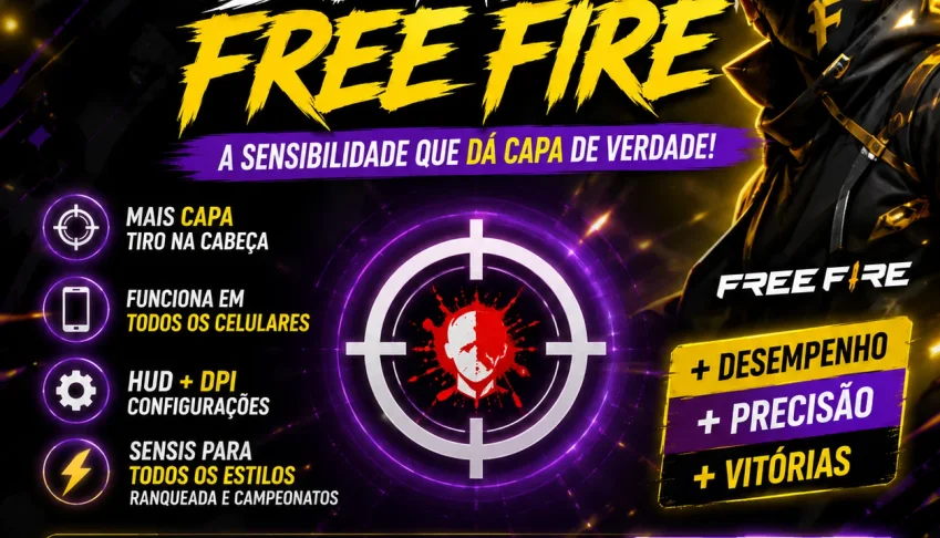 GUIA PREMIUM DE CONFIGURAÇÕES FREE FIRE 2026
