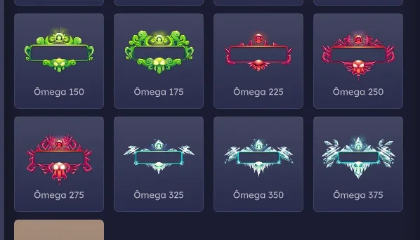 Dofus 3.0! Personagens ORNAMENTO OMEGA 425 E 375