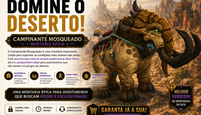 Montaria Campinante Mosqueado WoW