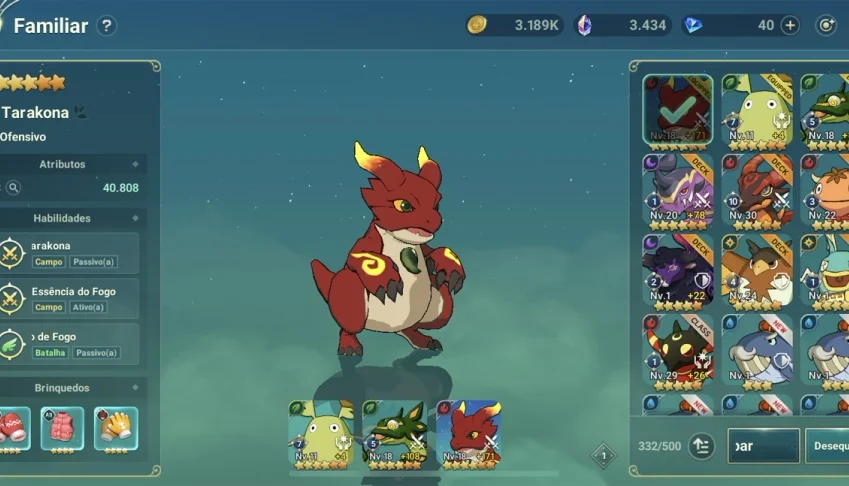 Espadachim - LVL 74 / 850K de poder | Opal Aries