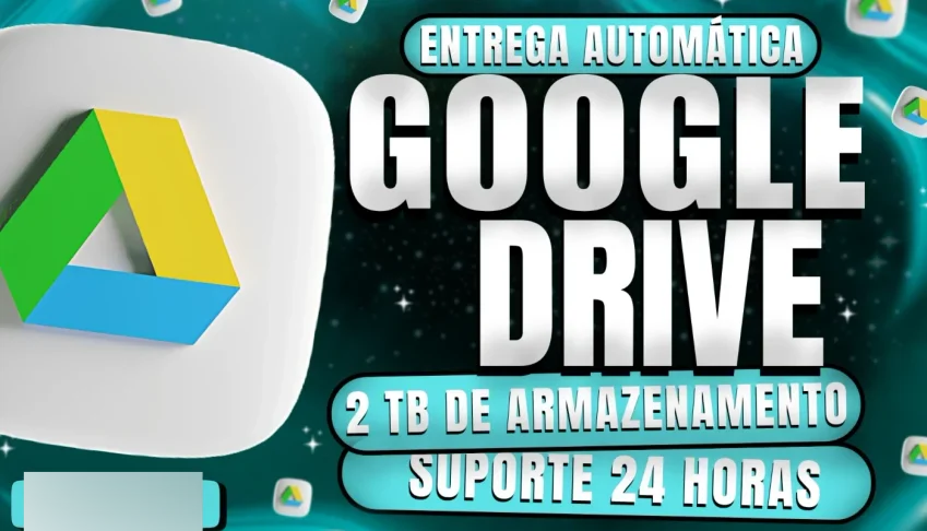 Google Drive 2TB | Armazenamento Gigante 30 DIAS