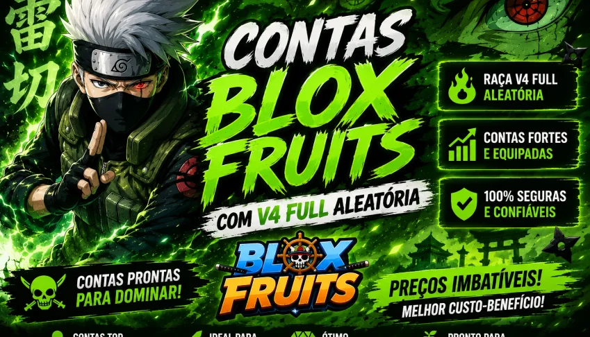 🚀 Level Max + V4 Full Aleatória | Contas Baratas! 🚀