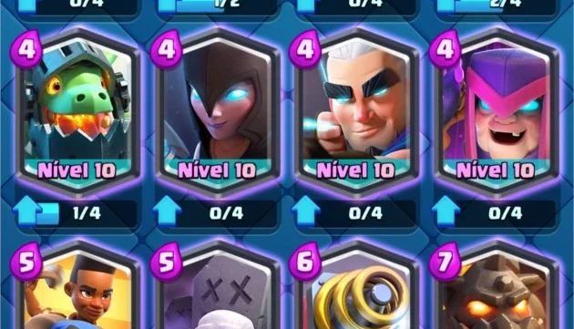 Conta Clash Royale , com todas as lendárias nv 11