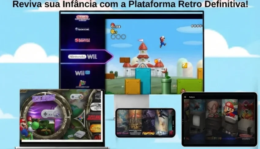 52 emuladores e + 100 mil jogos 🟢