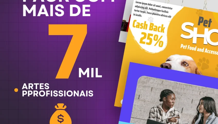 Pack De Artes Prontas!! Mais De 7 Mil Artes!!!