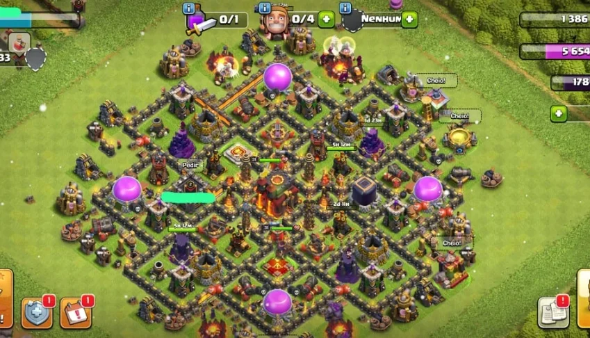 Clash Royale e Clash of Clans full-acesso ( COMBO )