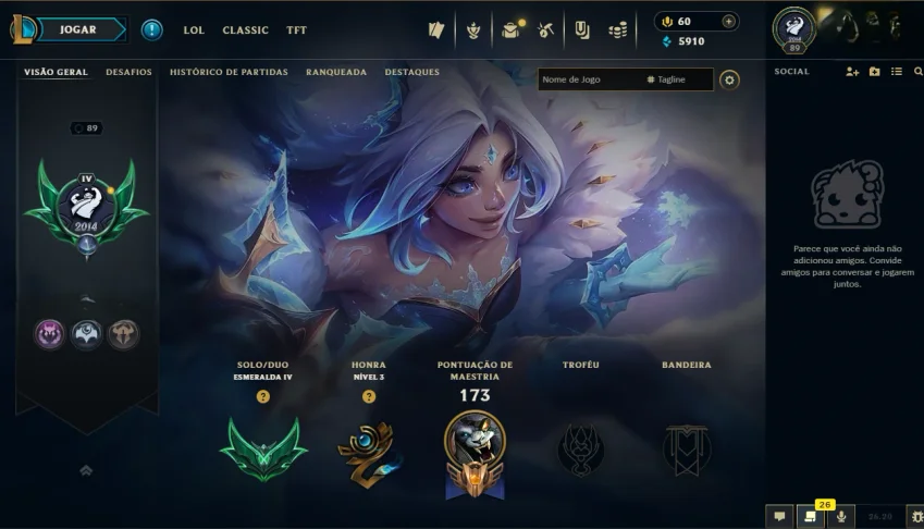 SKIN ZERI INVERNO MÁGICO + ESMERALDA 4 + 42 SKINS + TROCA N