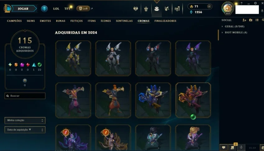Conta League of Legends