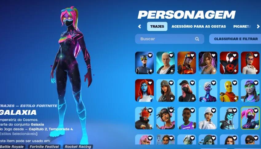 Conta Epic Games Com Muitas Skins