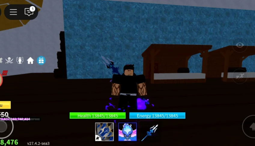 Conta level Máx. Blox Fruit