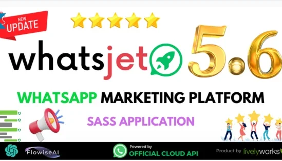 WhatzJet  SaaS - Plataforma de marketing WhatzApp Online