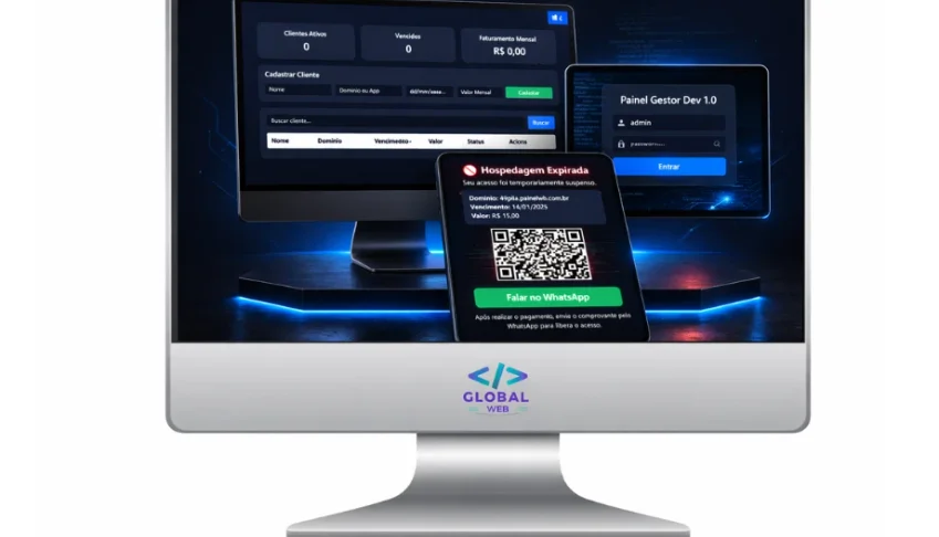 Gestor Dev 1.0 Pra Controle De Alugel De Sites,Aplicativos