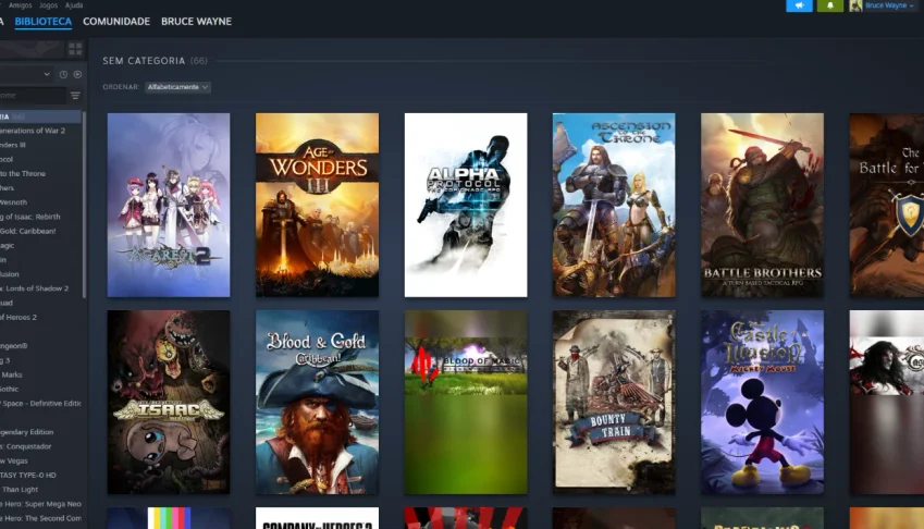 Conta Steam 79 Jogos - valor médio R$ 7.000,00