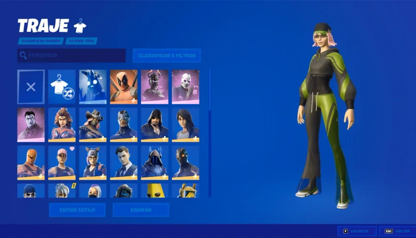 Conta Fortnite Season 4+ Salve o Mundo