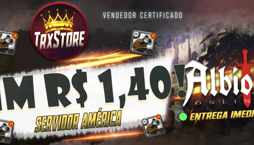 Prata Albion Online AMÉRICA 1,40 1 MILHÃO!! |24H ONLINE 🟢