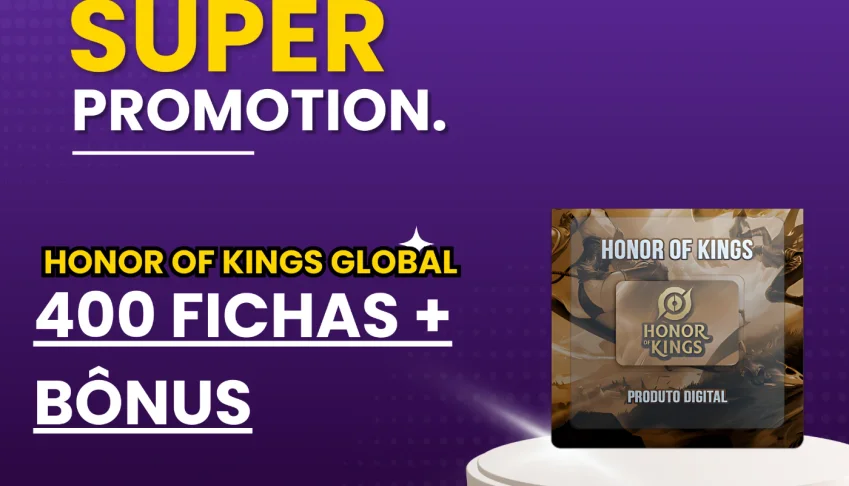 Honor Of Kings 400 Fichas + Bônus
