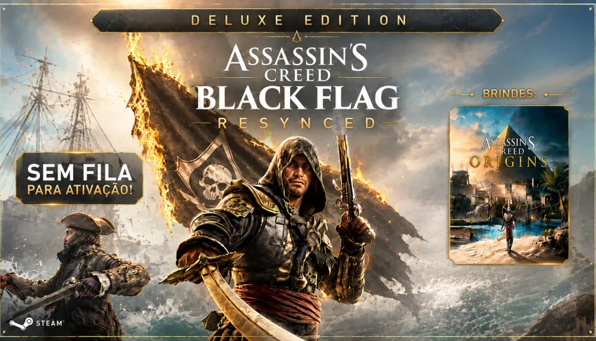 Assassin's Creed Black Flag Resynced Deluxe Pc Steam Offline