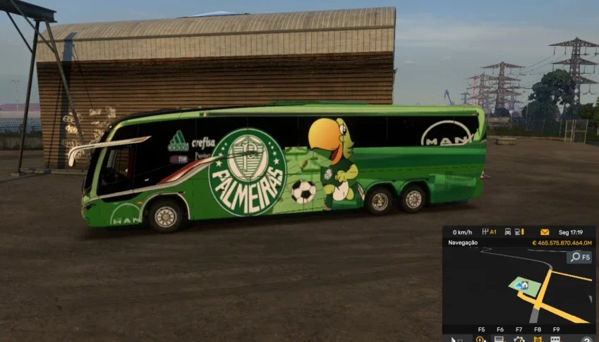 skin time palmeiras  norman mods Busscar_Vistta ets2 1.51