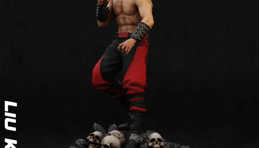MK3U - Liu Kang stl 3d