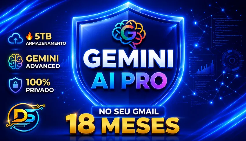 Gemini Pro + Antigravity + Flow 18/mês 30 dias de garantia!
