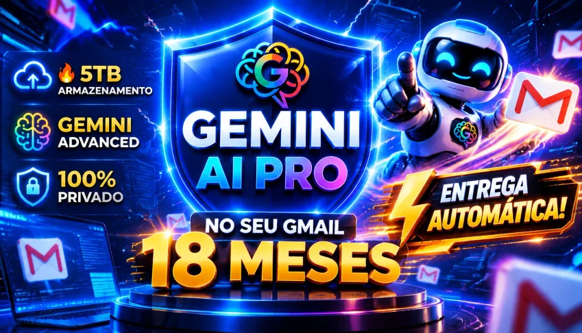 Gemini Pro + Antigravity + Flow 18/mĂȘs 30 dias de garantia!