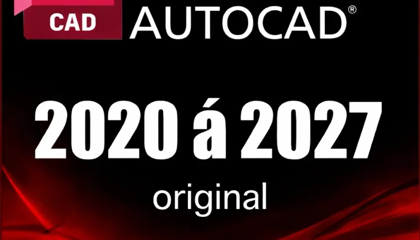 Autocad Windows e Mac - Original 3 Anos