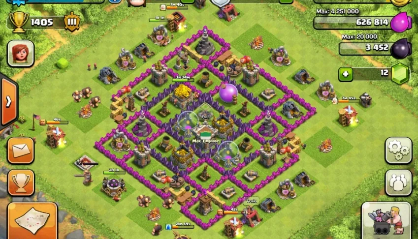 Cv 7 Clash of Clans