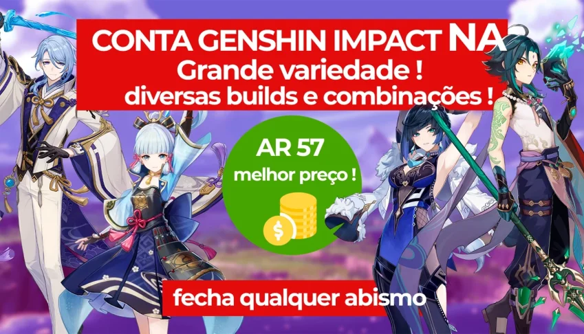 AR 57 NA - YAE C1+DILU C2 +XAIO+AYATO+AYAKA+ZHONGLI+ALBEDO⭐