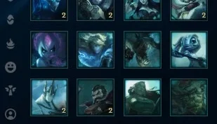 conta lol plat 4 todos os champs e 258 skins
