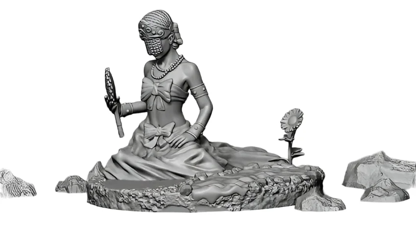 Arquivo STL para Impressão 3D - Orixá Oxum