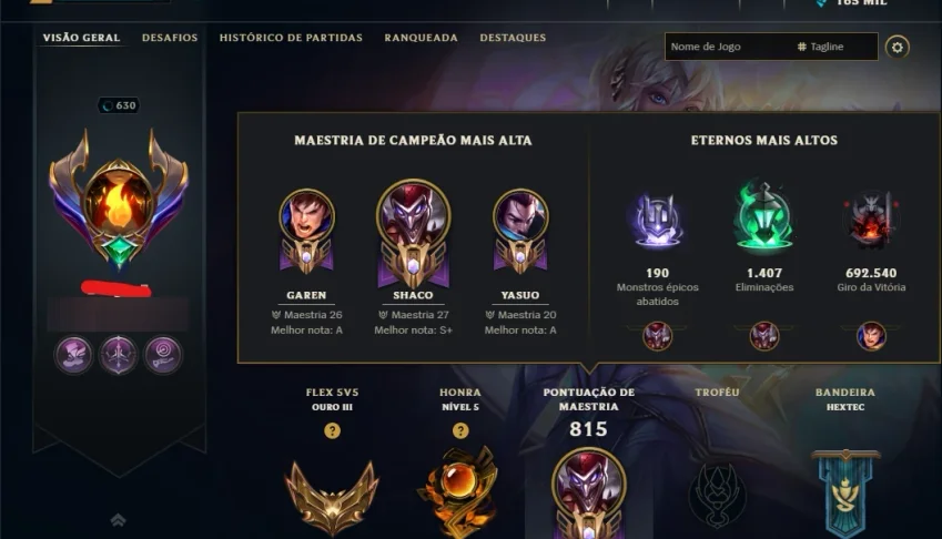 🔥 Conta League Of Legends + Valorant 🔥
