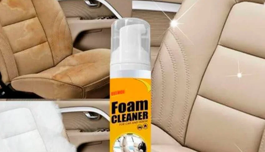Spray de Espuma Mágica pra Limpeza Profunda